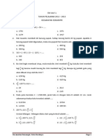 Prediksi UN Dan Pembahasan Matematika Kelas 6 SD Terbaru