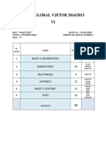 PlaniGlobalVjetor VI 2014-2015