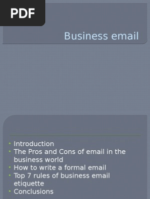 Business Email
