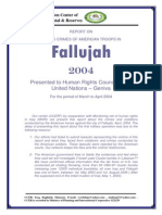Report of April, S Crimes in Fallujah Presented To UN