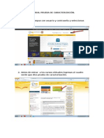 Tutorial Prueba de Caracterización