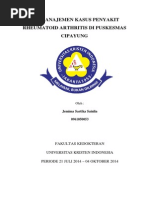 Download Manajemen Kasus Penyakit Rheumatoid Arthritis Di Puskesmas by yenisainlia SN243556580 doc pdf