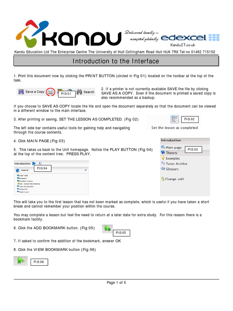 The ELearning Interface Free Course | PDF | Websites | Computing