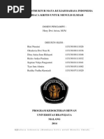 Download MEMBACA KRITIS UNTUK MENULIS ILMIAH by vidya_septian SN243559378 doc pdf