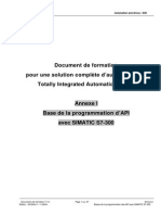 Formation de Base API Siemens PDF