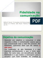 Fidelidade na comunicacao.ppt