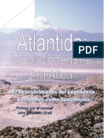 J.M.Allen - Atlantida La Solucion Andina PDF