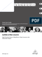 Superx Pro Cx2310 Quick Start Guide