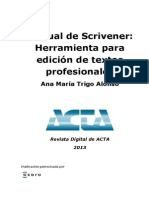 Guia de Scrivener en Español PDF