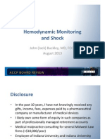 Shock& hemodynamic Monitoring/Pulmonary Board review