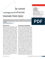 A Review of The Current Management of Severe Traumatic Brain Injury PDF