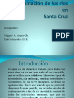 Diapositiva CONTAMINACION DE Rios y Lagos SC BOLIVIA