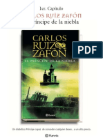 Carlos Ruiz Zafon - El Principe De La Niebla - 1 capitulo