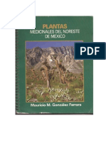 Plantas Medicinales Del Noreste de Mexico, Mauricio M González Ferrara 1 PDF