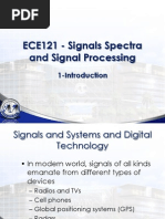 ECE121 - Signals Spectra and Signal Processing: 1-Introduction