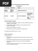 Download TSL3143 Curriculum Studies Coursework by Vicka Joseph SN243590249 doc pdf