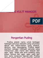 Puding Kulit Manggis