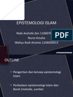 Epistemologi Islam Fix