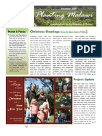 Planting Malawi December 2009 Newsletter