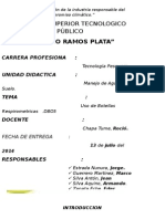 Uso de Botellas Respirometricas de Dbo5