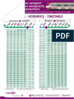 Timetable RENFE Airport PDF