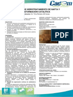 Proceso de Hidrotratamiento de Nafta y Reformación Catalítica