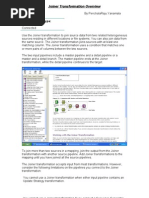 Joiner Transformation Overview