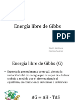 Energía Libre de Gibbs