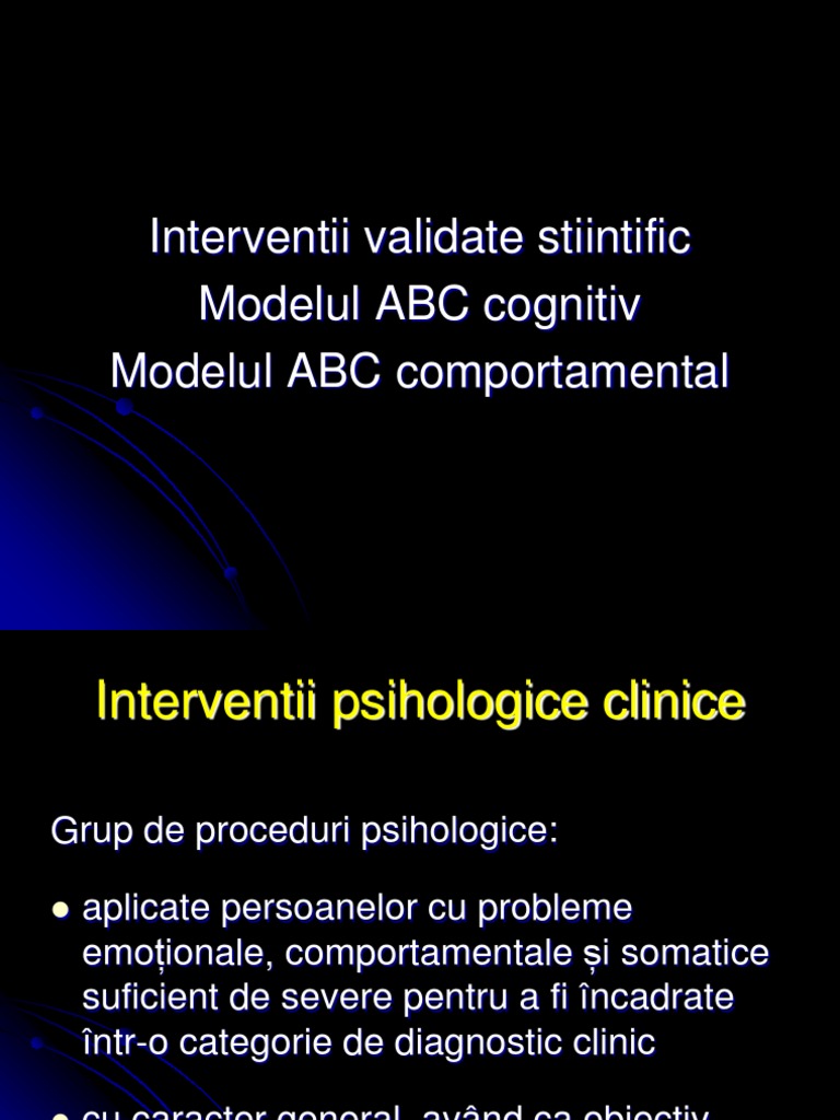 Modele ABC | PDF