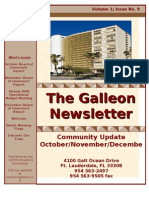 The Galleon Newsletter October/November/December 2007