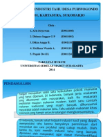 Potret Sentra Industri Tahu Desa Purwogondo Fix