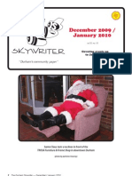Durham Skywriter December 2009/january 2010
