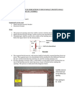 Method Statement For Demolition of Brick Concrete Walls at c01 For Door Window Opening