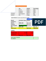 Date Pro. Weight Total Weight