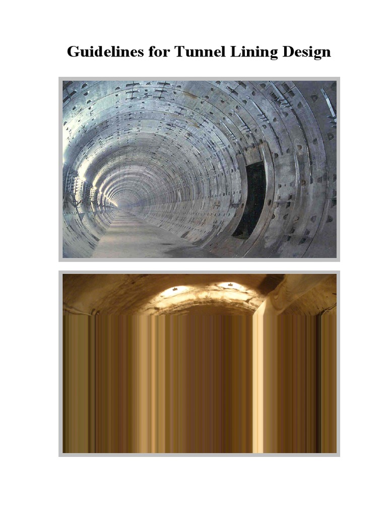 Guide LTA Tunnel Lining Design PDF | PDF | Tunnel | Bending