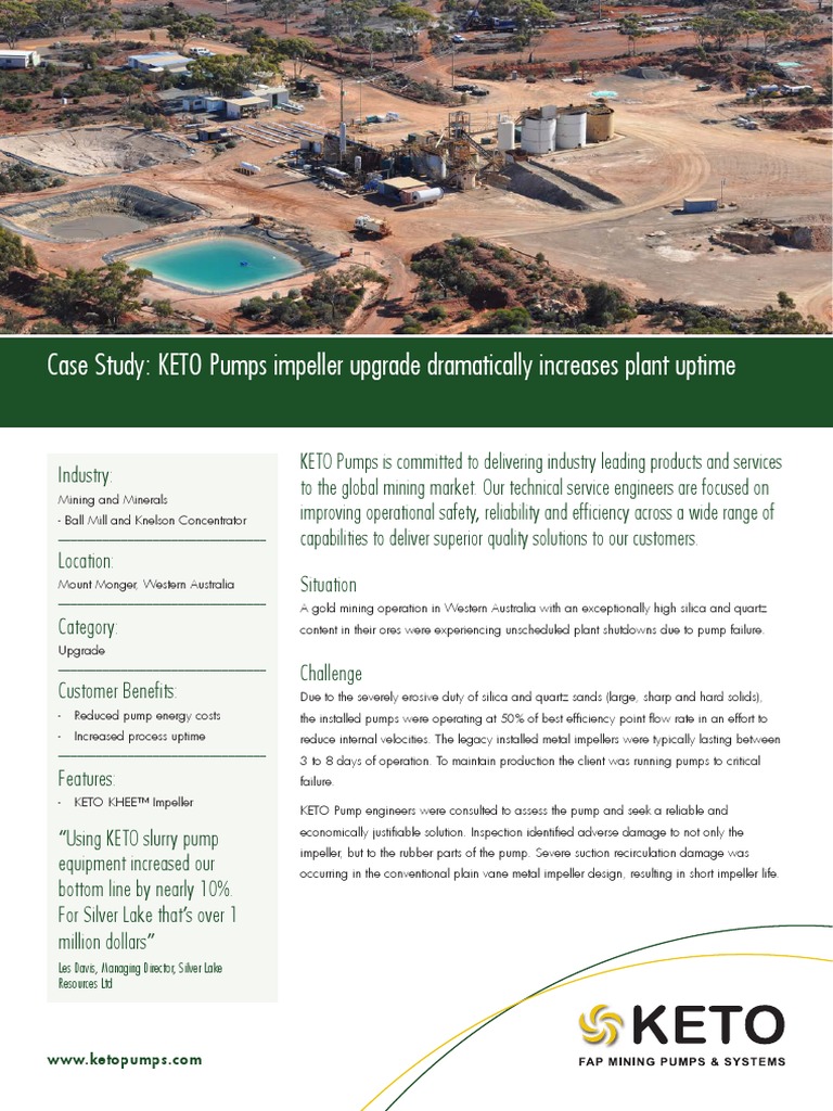 KETO Pumps_KETO Pumps Impeller Upgrade Dramatically Increases Plant