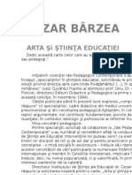 Cezar Bârzea - Arta Și Știința Educației