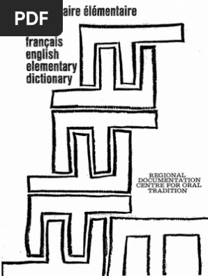 Dictionnaire Elementaire Fulfulde Francais Pdf Afrique De L Ouest Linguistique