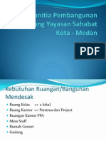 Panitia Pembangunan Gedung Yayasan Sahabat Kota - Medan