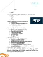 Revisões - 10º Ano - Funções Sintáticas - Orações - Hiperónimos - Acentuação