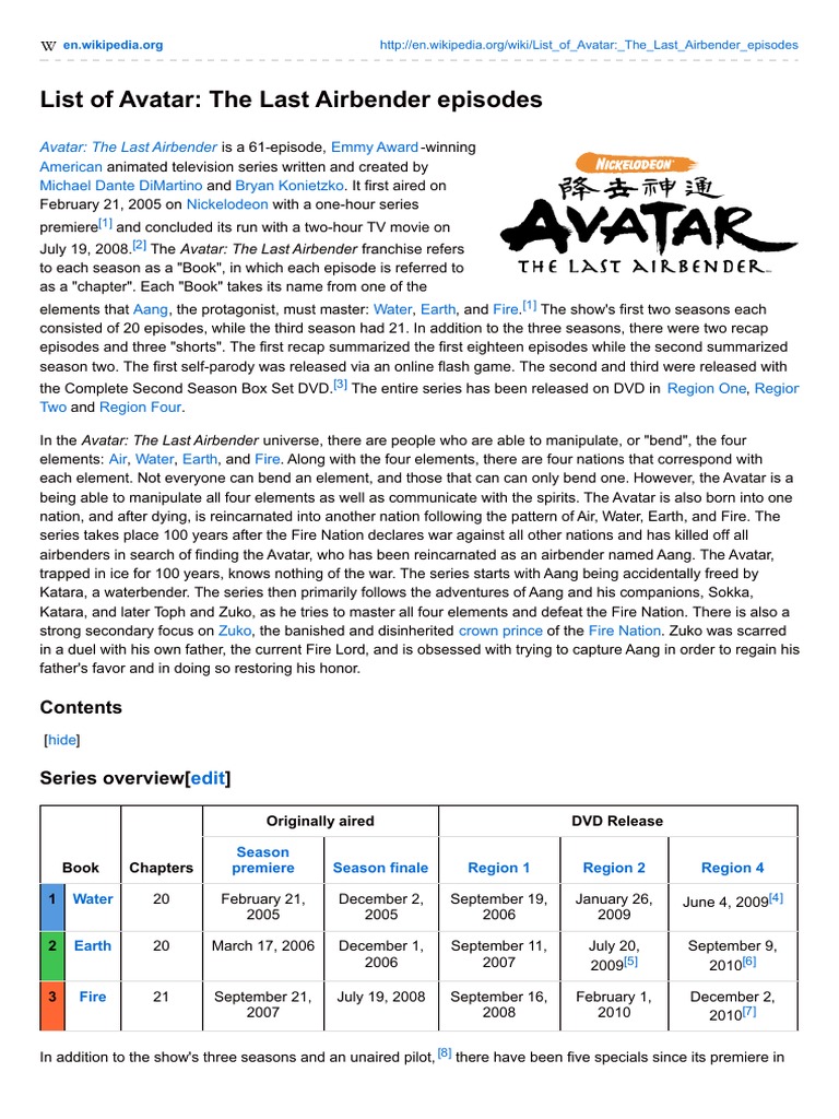 Avatar: The Last Airbender (season 3) - Wikipedia