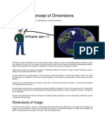 Concept of Dimensions