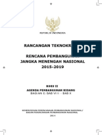 Rancangan Teknokratik RPJMN 2015-2019 Buku II Agenda Pembangunan Bidang Bagian A Bab VIII Bab X