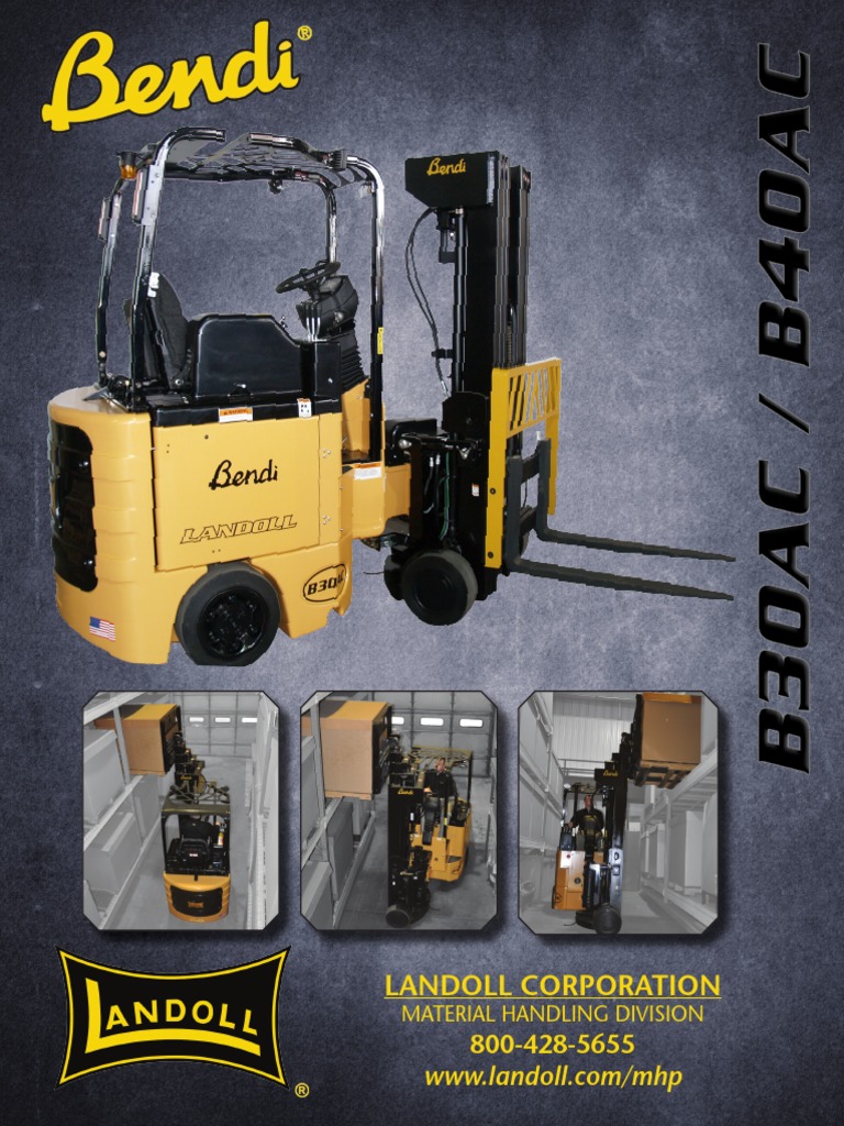 Bendi | PDF | Forklift | Steering