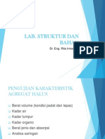 Lab. Struktur Dan Bahan: Dr. Eng. Rita Irmawaty