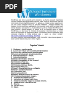 Download Tutorial instalare wordpresscarteameanet by cartigratuite SN24365896 doc pdf