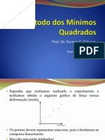 Método Dos Mínimos Quadrados - 2014 PDF