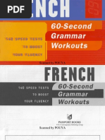 60-Second French Grammar Workouts PDF