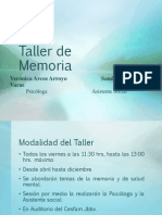 Taller de Memoria 2014.pptx
