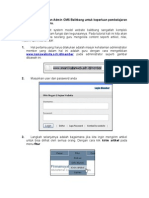 Petunjuk Penggunaan Admin CMS Balitbang Untuk Keperluan Pembelajaran Dan Administrasi Guru